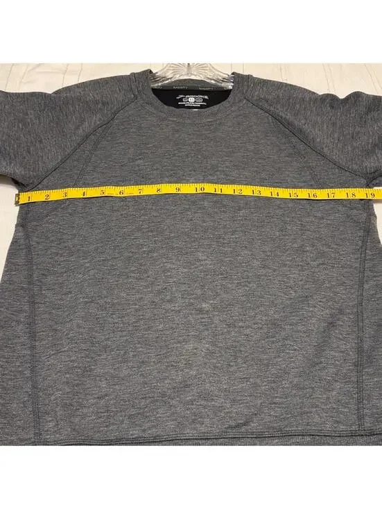 Brooks Men's Charcoal Crewneck Run Happy Top  XSmall - Picture 4 of 7